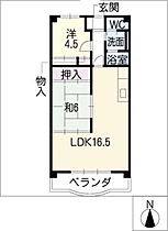 エスペランス  ｜ 岐阜県可児市下恵土（賃貸マンション2LDK・3階・60.50㎡） その2