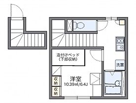 レオパレスハサマ 203 ｜ 岐阜県可児市中恵土字ハサマ111-1（賃貸アパート1K・2階・24.00㎡） その2