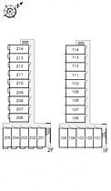 レオパレスヒロ 210 ｜ 岐阜県可児市東帷子字国ヶ洞1148-48（賃貸アパート1K・2階・23.18㎡） その4