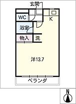 リヴィエラ  ｜ 岐阜県可児市菅刈（賃貸マンション1R・3階・35.00㎡） その2