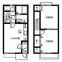 メゾネットヨシダA・B・C 3103 ｜ 岐阜県可児市今渡1853-1（賃貸テラスハウス2LDK・1階・52.80㎡） その2