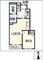 ウイニング  ｜ 岐阜県可児市二野（賃貸アパート1LDK・1階・40.14㎡） その2