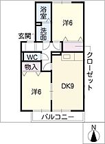 ハイクラッセ  ｜ 愛知県名古屋市緑区亀が洞3丁目（賃貸アパート2DK・1階・50.10㎡） その2