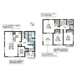 所沢市中富　新築分譲住宅全6棟6号棟　6号棟