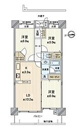 間取図画像 3LDK