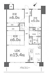 間取図画像 3LDK