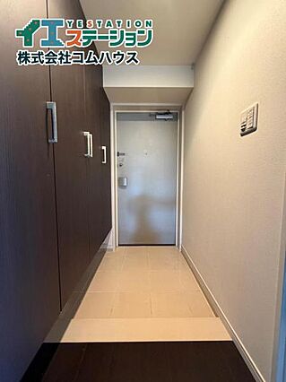 大容量の玄関収...