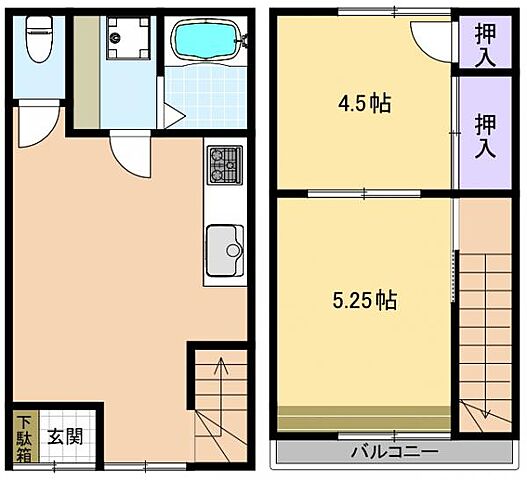 間取り 東大和市向原6丁目