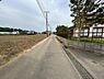 外観：全面道路を撮影