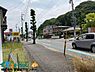 外観：前面道路です。