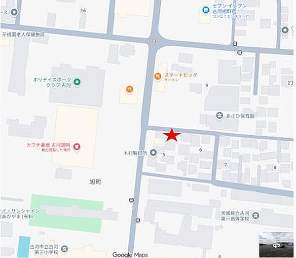 地図を拡大表示