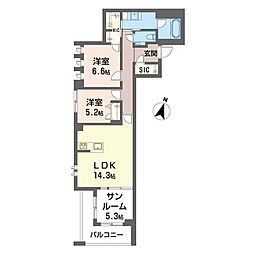 ShaMaison広町 3LDKの間取図画像