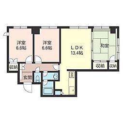 グランドメゾン池袋壱番館 3LDKの間取図画像