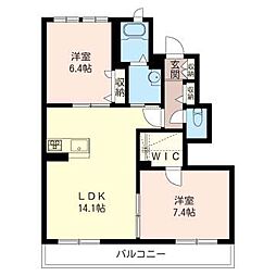 ルシェッロ緑園 1階