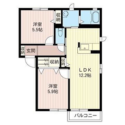 サザンパークC_間取り_0