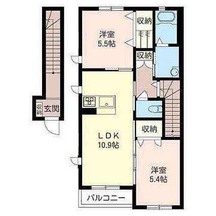 ボヌールシュシュ2_間取り_0