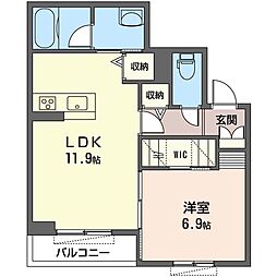 オカバ袖ヶ浦駅前シャーメゾンＡ