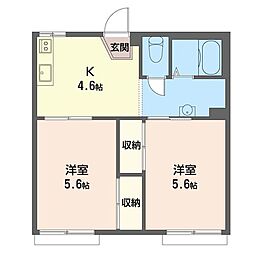 フォーブルI・T 2Kの間取図画像