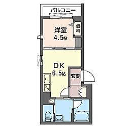 間取図画像 1DK