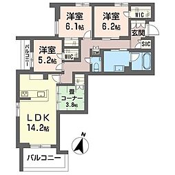 アルフェリーチェ 4LDKの間取図画像