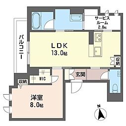 間取図画像 1SLDK