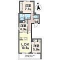 桜上水テラス3階29.3万円