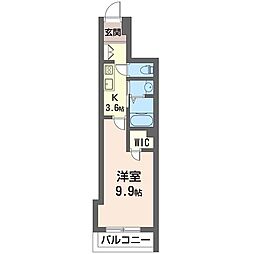 GranReveur 1Kの間取図画像