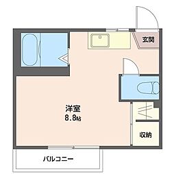 間取図画像 ワンルーム