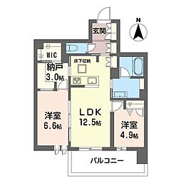 連 3LDKの間取図画像