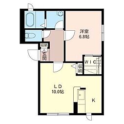 ハイライズ 1LDKの間取図画像