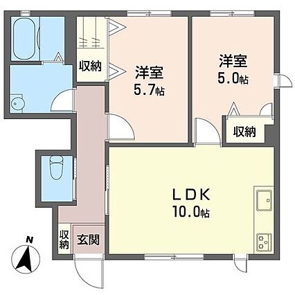 オレンジハウスA_間取り_0