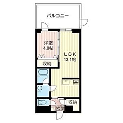 ETERNAL・ORION 1LDKの間取図画像