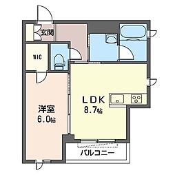 ノイクンペル3 1LDKの間取図画像