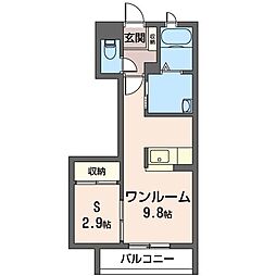 間取図画像 ワンルーム
