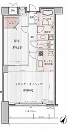 マストライフ馬車道 1LDKの間取図画像