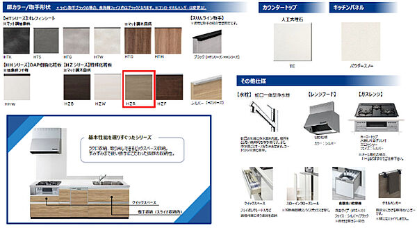 キッチンを拡大表示