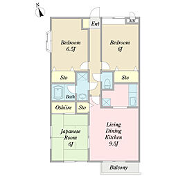 エトピリカおゆみ野 3LDKの間取図画像