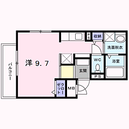 間取図画像 ワンルーム
