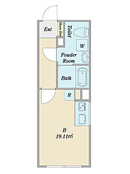 間取図画像 ワンルーム