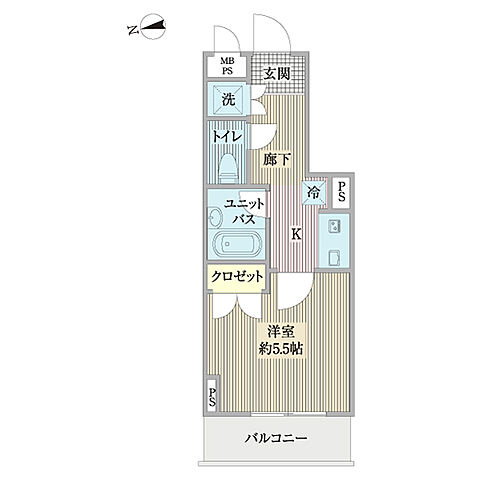 間取り ルーブル野方弐番館 5階/-
