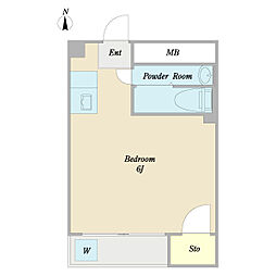 間取図画像 ワンルーム