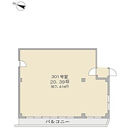 かもん山ガーデンビルの間取図画像
