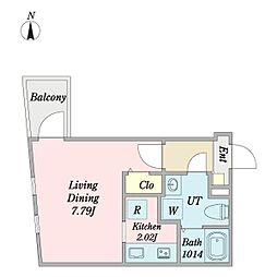 間取図画像 ワンルーム