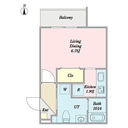 間取図画像 ワンルーム