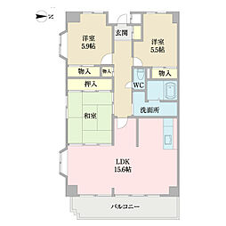 間取図画像 3LDK