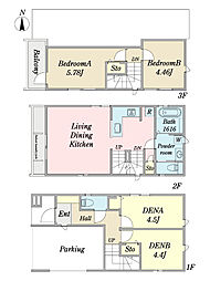 新宿五丁目新築戸建　C棟