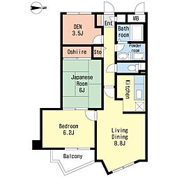 間取図画像 2SLDK