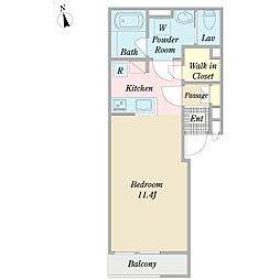 間取図画像 ワンルーム