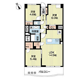 間取図画像 3LDK