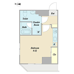 間取図画像 ワンルーム